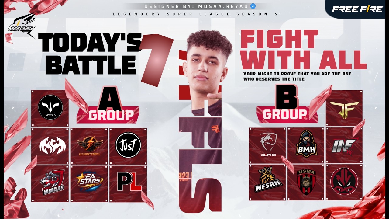 🔴 [LIVE] LEGENDARY SUPER LEAGUE S6 | DAY 1: A VS B 🏆