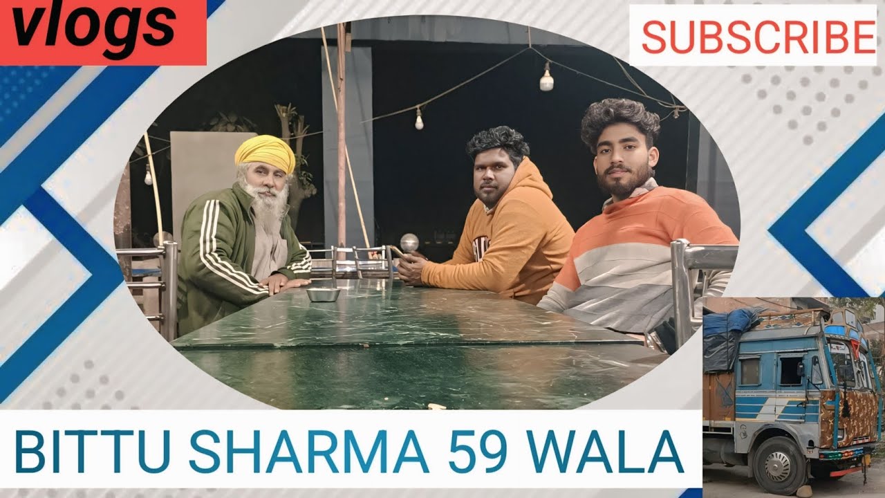 New truck vlog Bittu Sharma 59 wala  🚛🛣️Srinagar Punjab  #bittusharmavlogs59 