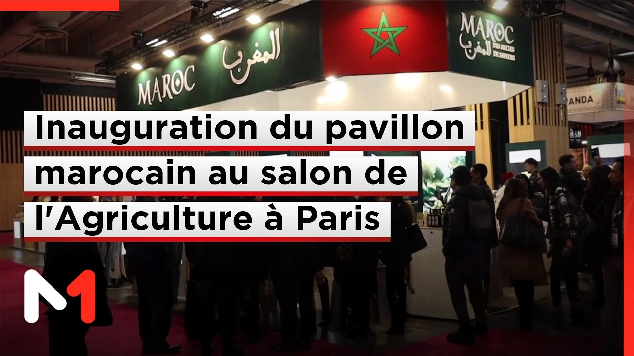 Inauguration du pavillon marocain au salon de l´agriculture à Paris