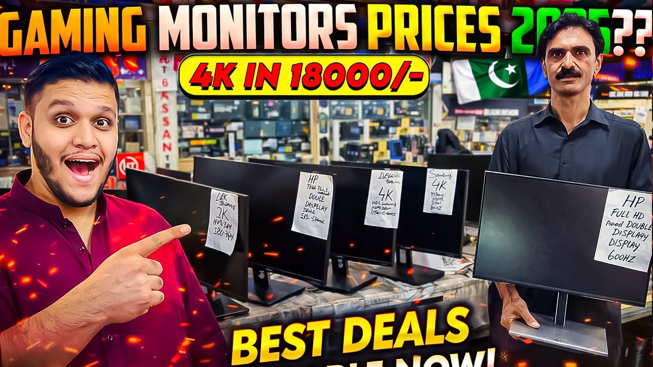 Used Gaming Monitor Prices 🔥|| Branded Monitors Price in 2025 🔥|| Monitors in Pakistan Part  01🔥