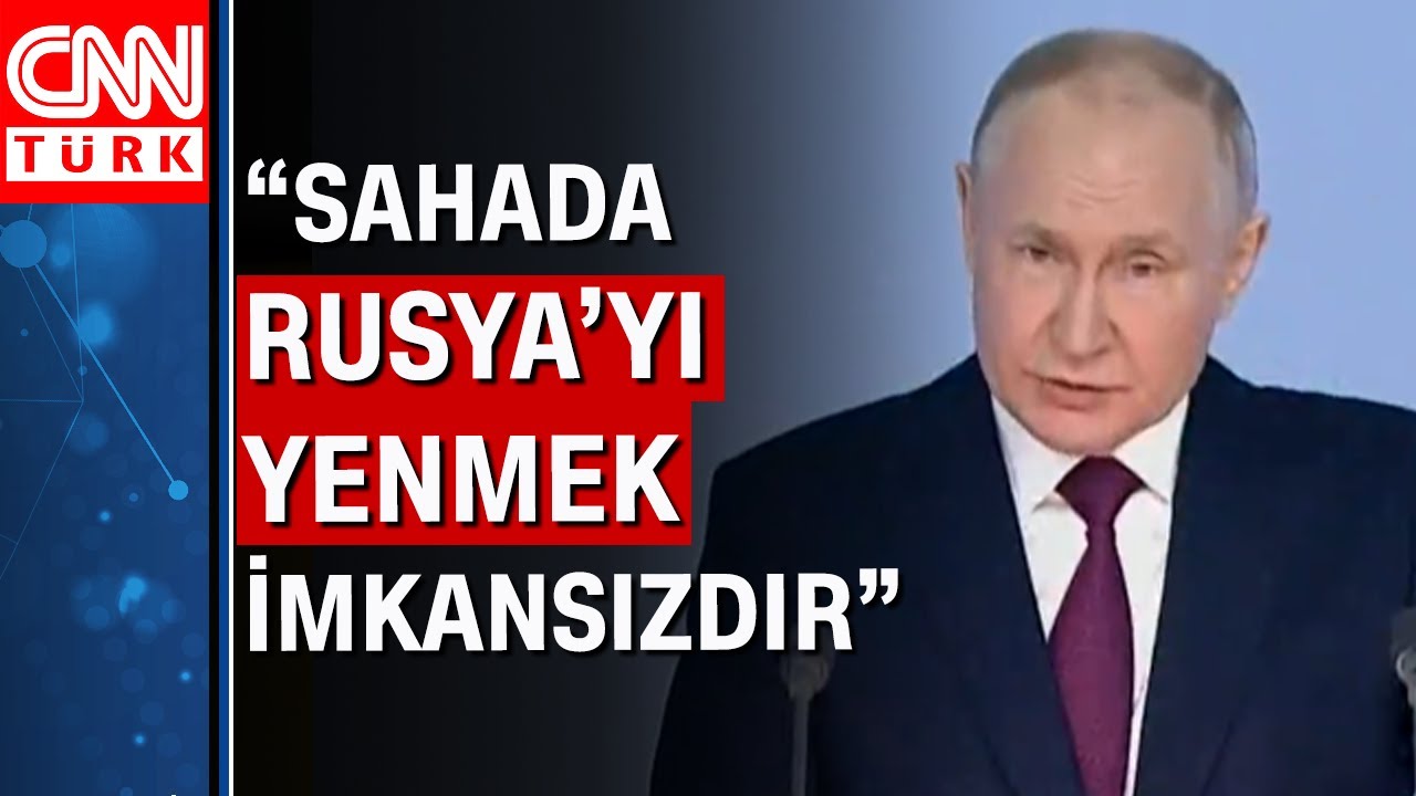 Rusya Lideri Vladimir Putin'den Batı'ya sert mesajlar! 