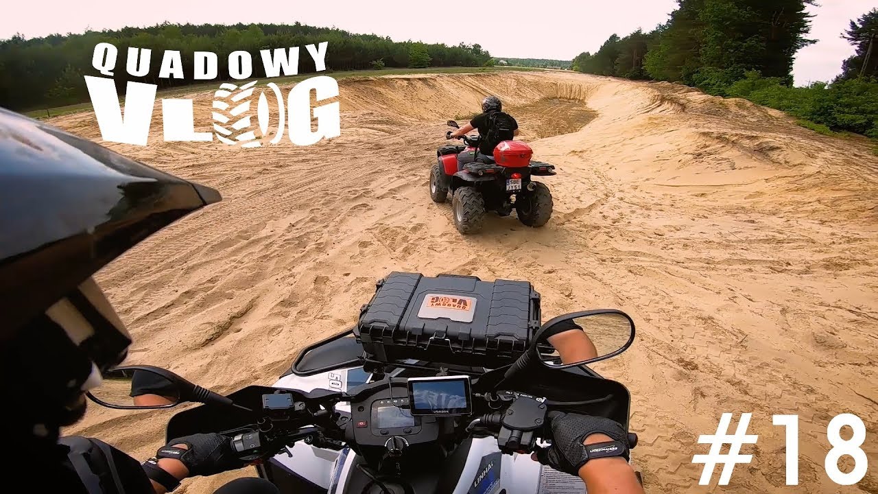 Quadowy Vlog #18 - Wycieczka z widzem, 180 km, Linhai 500 & 300 ( Moto Quad Vlog Polska )