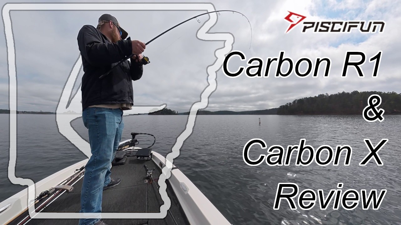 Обзор спиннингового и кастингового удилища Piscifun Carbon R1 и спиннинговой катушки Carbon X.