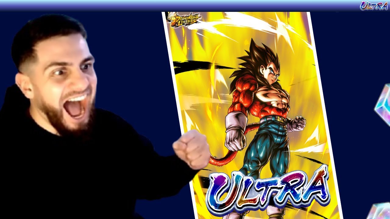 12K INVOCATION VEGETA SSJ4 ULTRA ! (Dragon Ball Legends)