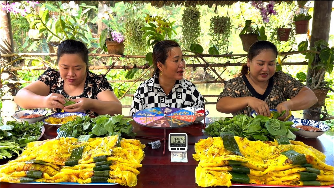 Quay Thưởng - Cuối Cùng Ngừng Ăn BÁNH XÈO Được 4Tr ( Cái Kết Quá Bất Ngờ ) | ATĐQ