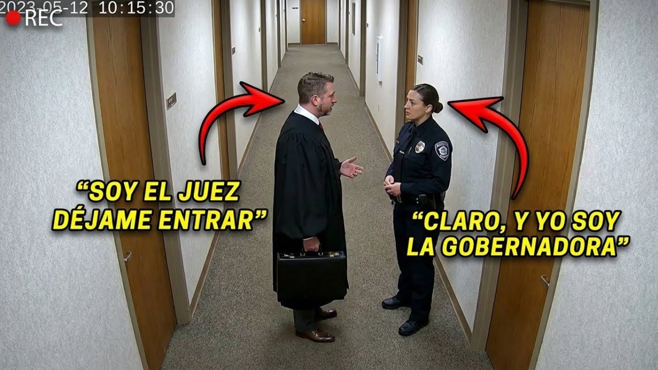 Lo que ocurre cuando un guardia racista llama mentirosa a una jueza en su tribunal