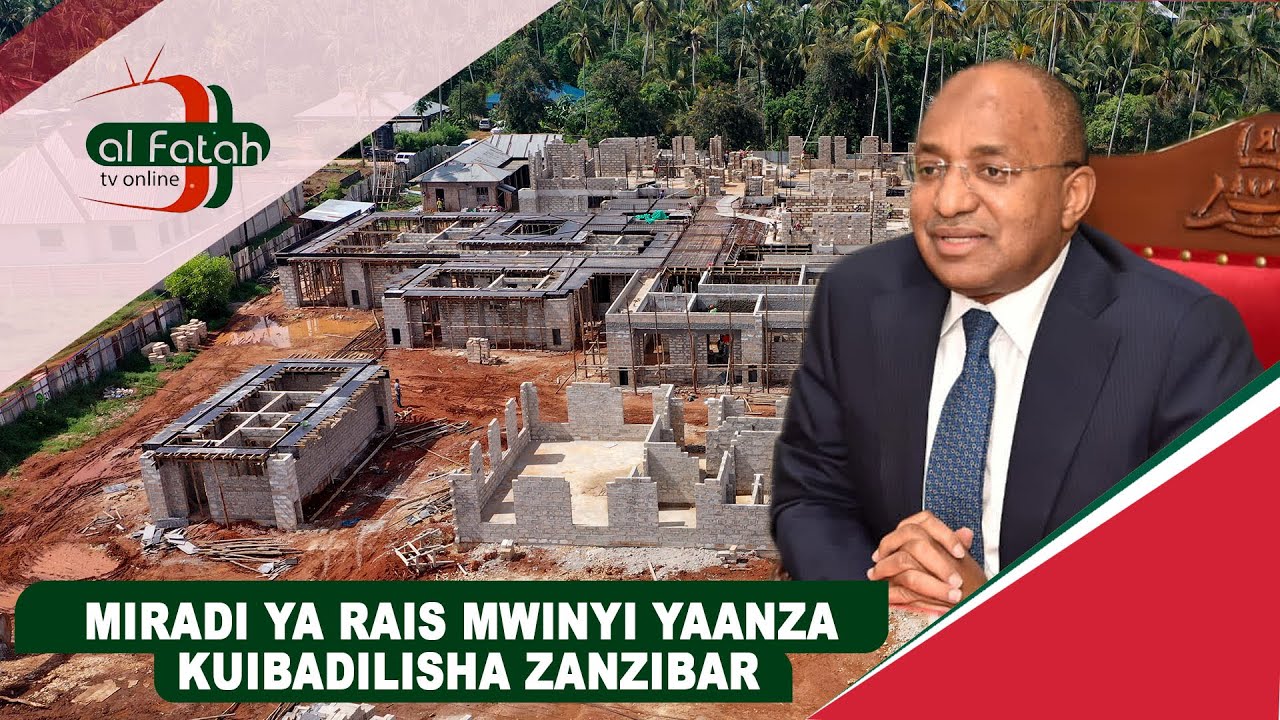 MIRADI YA RAIS MWINYI YAANZA KUIBADILISHA ZANZIBAR.