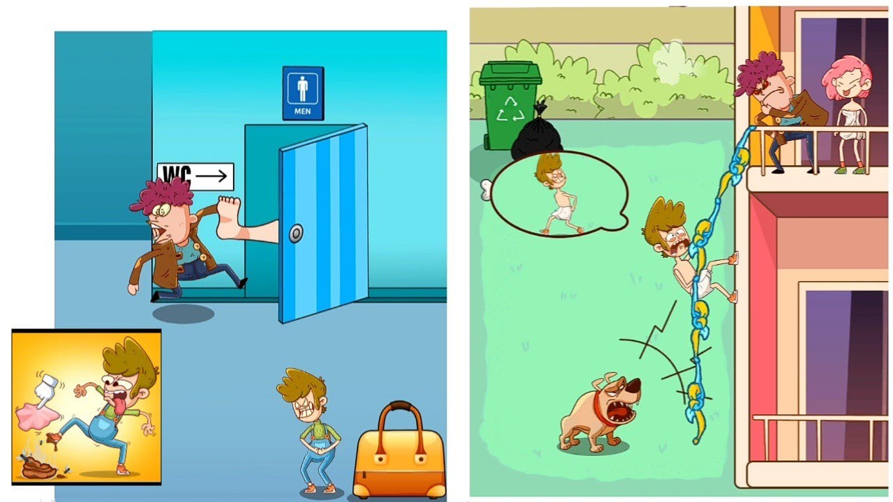 Troll Brain: Bob's World | Game Game | Funny Gameplay Level 1-87