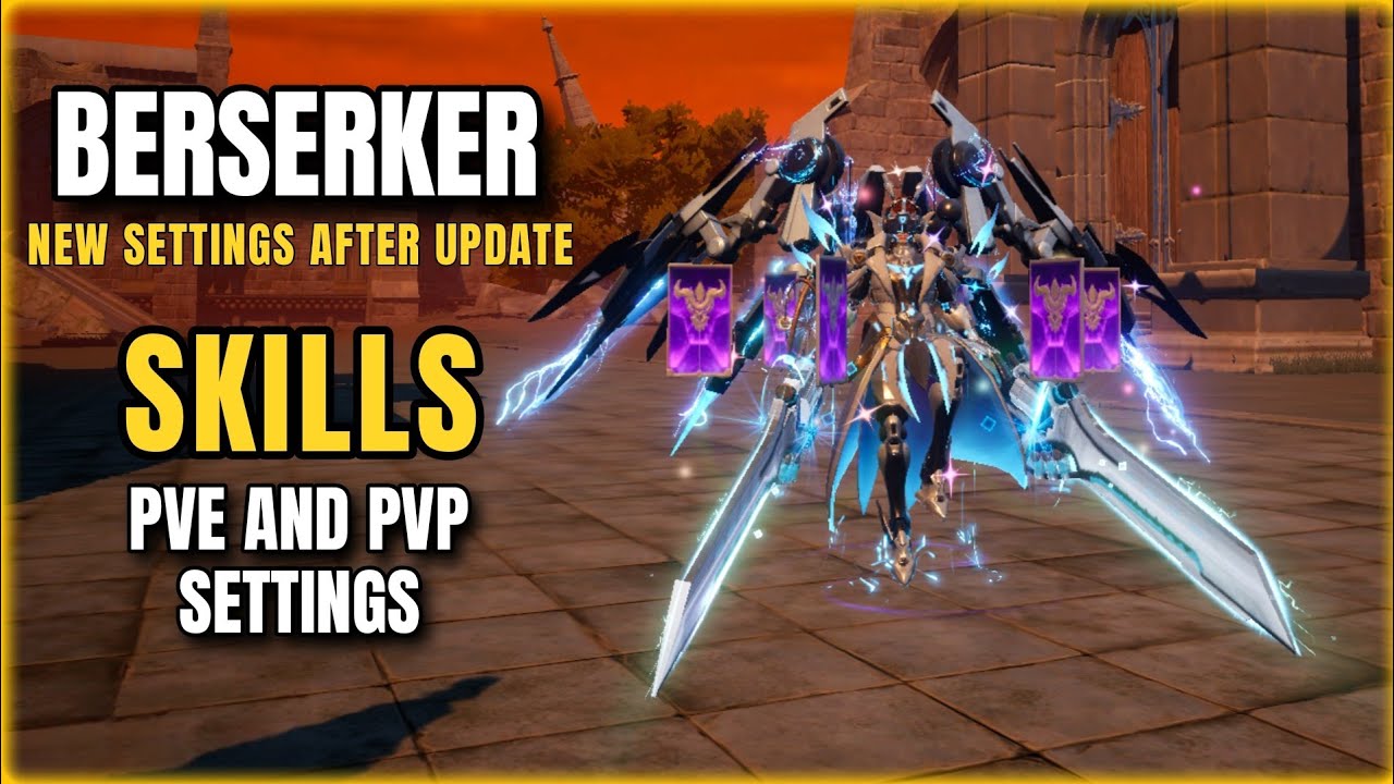 MU Origin 3 | Skills Setting Berserk after Update [ Best PvP class ? ]