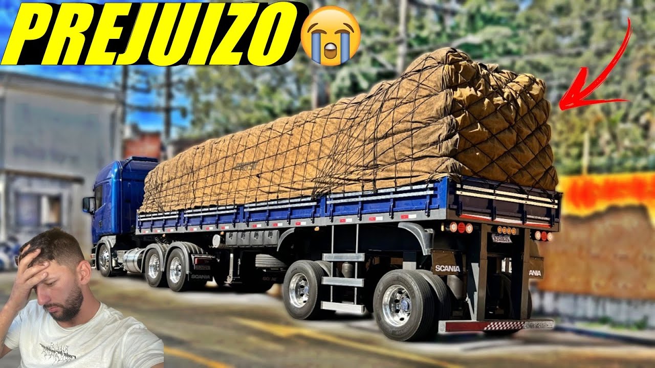 ACELEREI A NOITE TODA COM A CARGA HORÁRIA, E FIQUEI DE TOCO NO CEASA!!! PREJUIZO NA VIAGEM