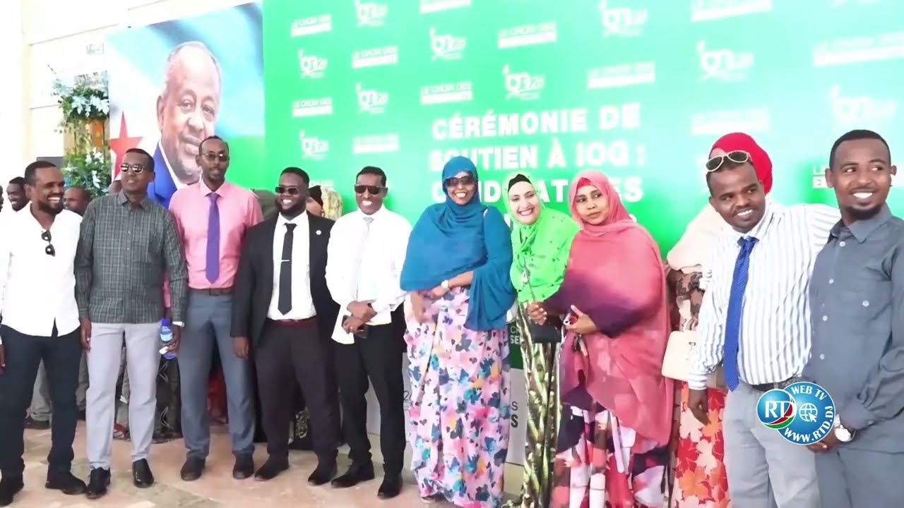 Édition spéciale : cérémonie de soutien des enseignants au candidat de l’UMP, Ismaïl Omar Guelleh.