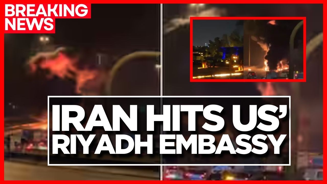 US EMBASSY ATTACKED LIVE | Iran Drones Strike Riyadh, President Trump To Respond