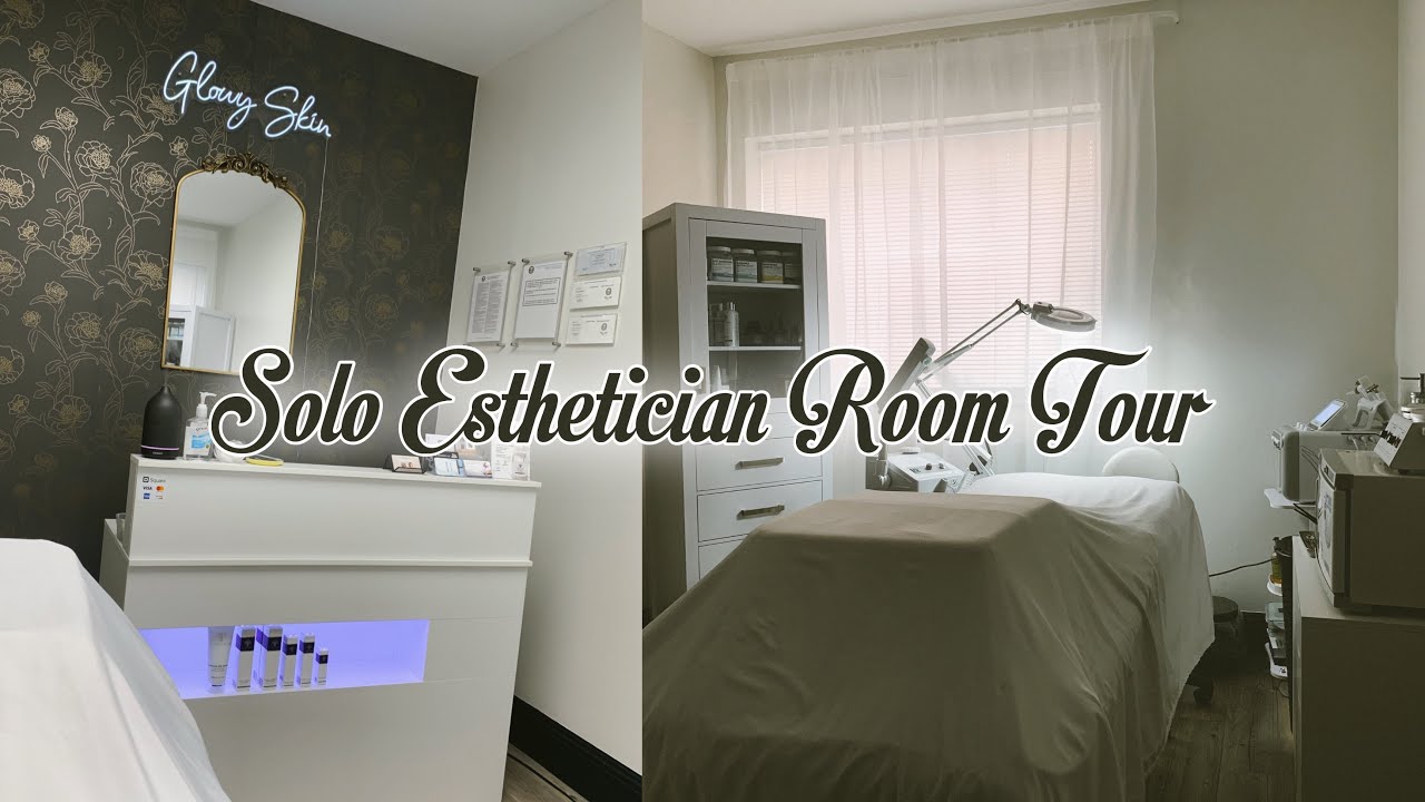 Esthetician Room Tour | How much did I spend?