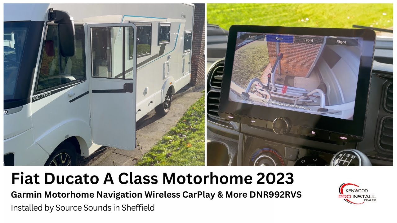 Motorhome Alert! Fiat Ducato Gets Stereo Upgrade DNR992RVS #caraudio #gpsnavigation #motorhome