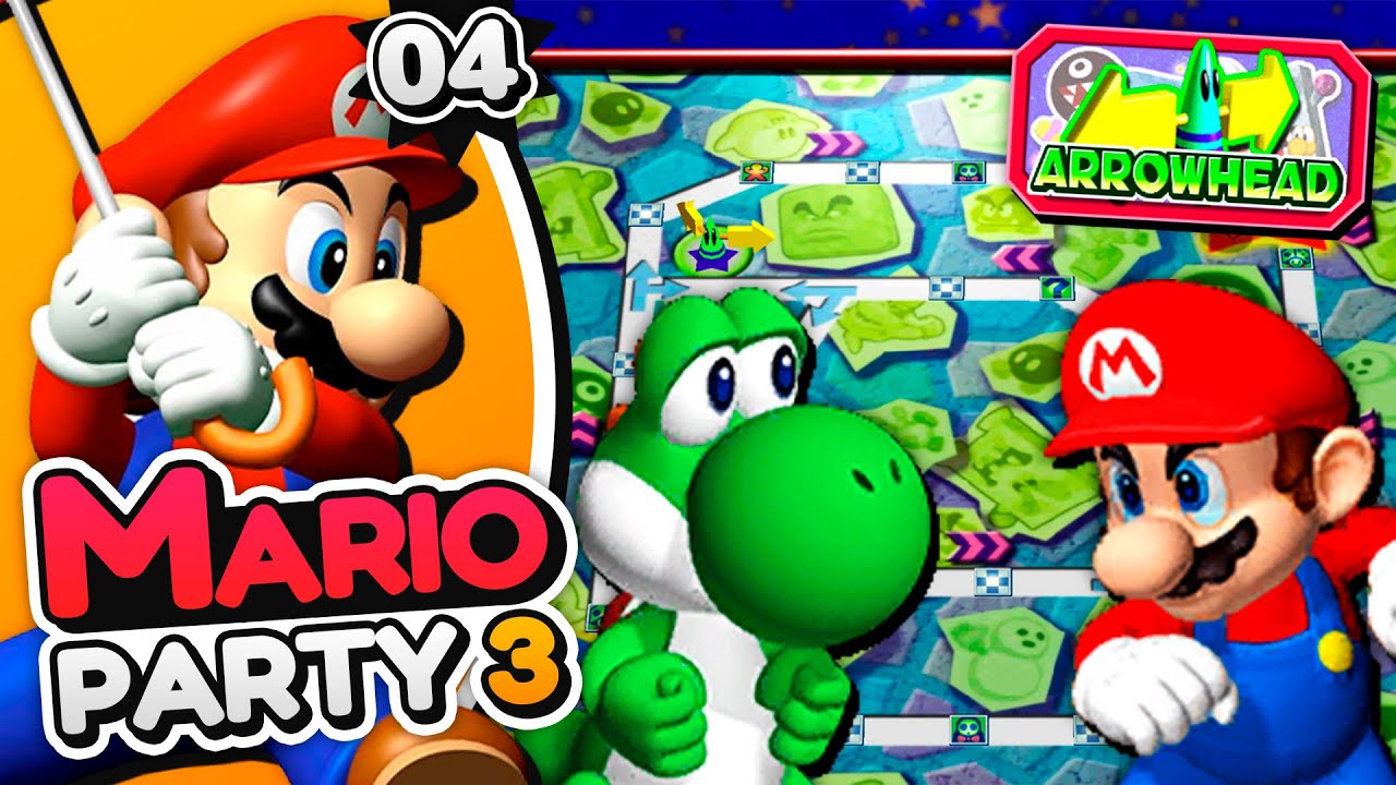 Remontada HIST&Oacute;RICA contra Yoshi (Arrowhead) - 04 - Mario Party 3 (N64)