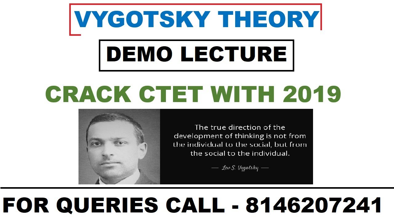 Concept of Vygotsky Theory - Demo Lecture | CTET Exam 2019