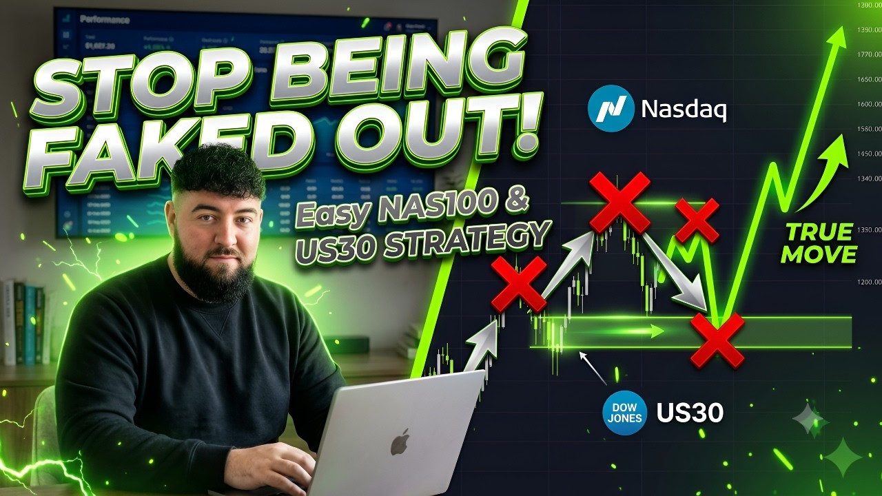 🔥 The EASIEST NAS100 & US30 Liquidity Strategy (Win More Trades!)