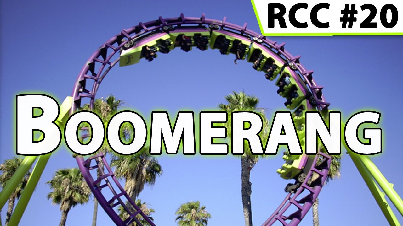 Boomerang Roller Coaster -- Front Row POV @ Knott's Berry Farm