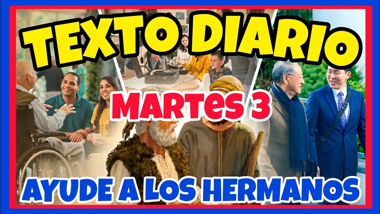 🟢𝐓𝐄𝐗𝐓𝐎 𝐃𝐈𝐀𝐑𝐈𝐎 𝐃𝐄 𝐇𝐎𝐘 𝐉𝐖 ✅️ AYUDE A LOS HERMANOS - Martes 3 de marzo de 2026