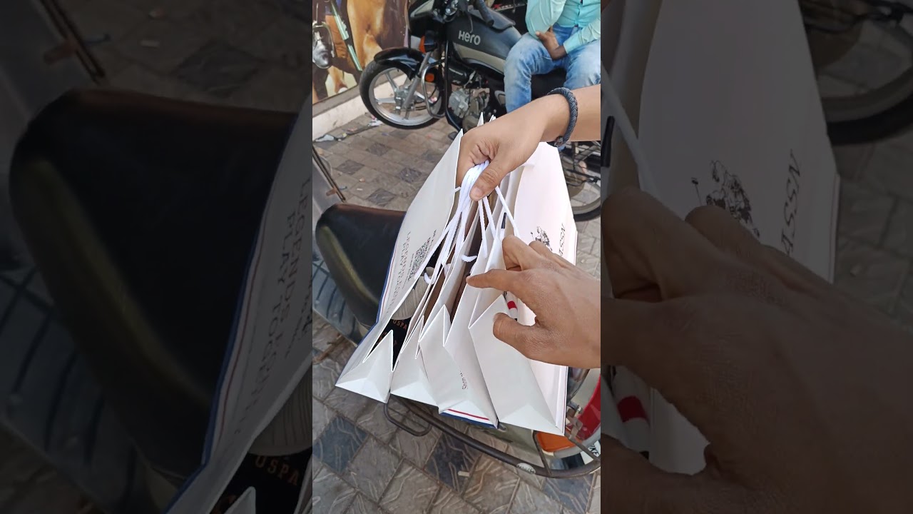 Shopping From USPA with friends be like😄😱 #trending #uspa #uspoloassn #surat #shortvideo #vlog