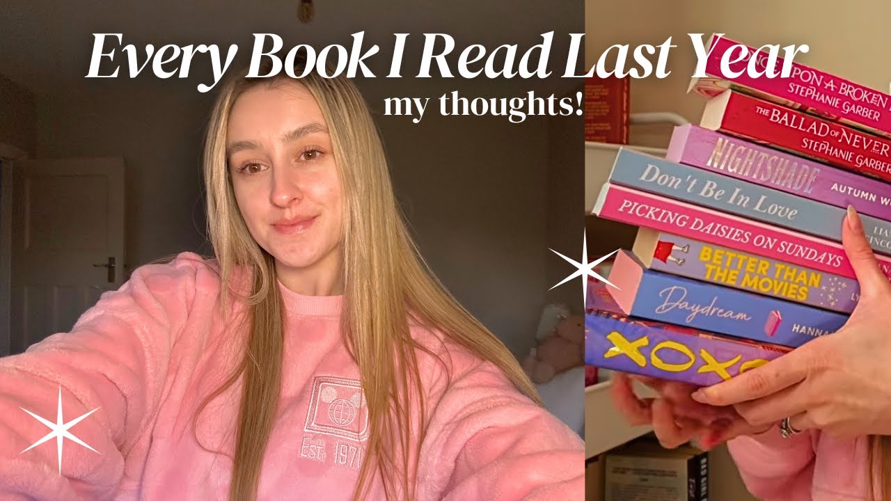 Все книги, которые я прочитала в прошлом году (2025) 📖✨романтические книги