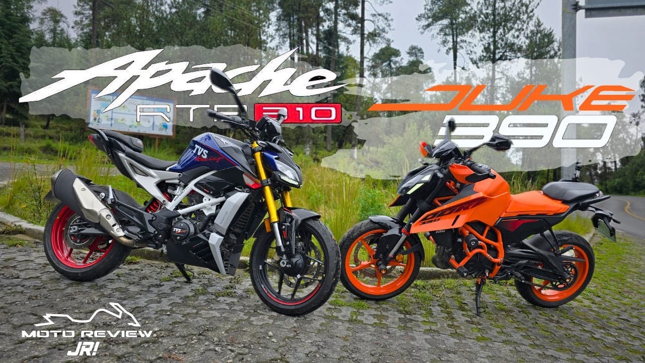 TVS RTR310 vs KTM Duke 390 | ADN muuuy parecido