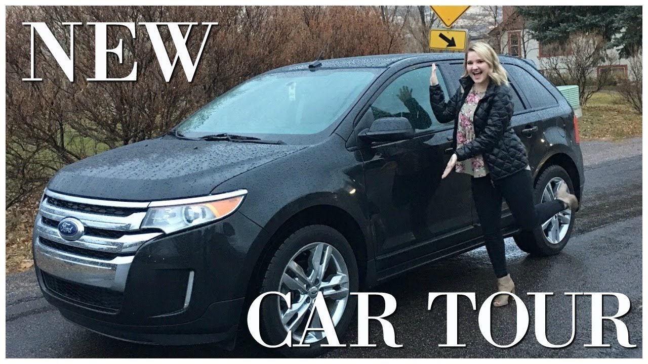 MY NEW CAR TOUR!! | 2013 Ford Edge SEL