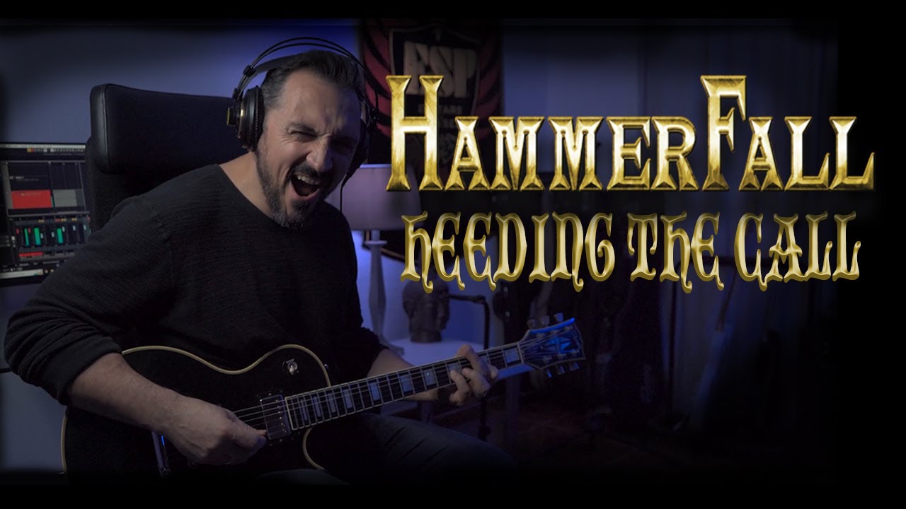 HAMMERFALL - HEEDING THE CALL FULL GUITAR  COVER