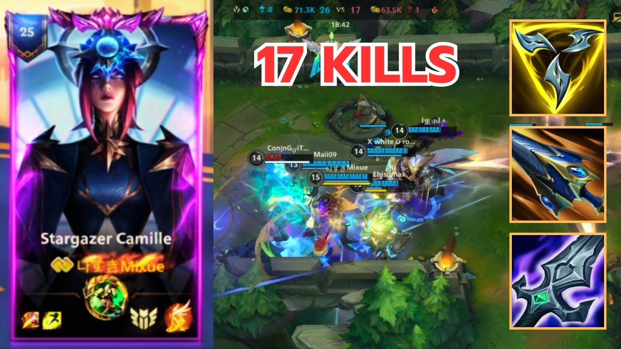 WILD RIFT - CAMILLE JUNGLE - RANKED GAMEPLAY EP.17 (4K 60FPS)