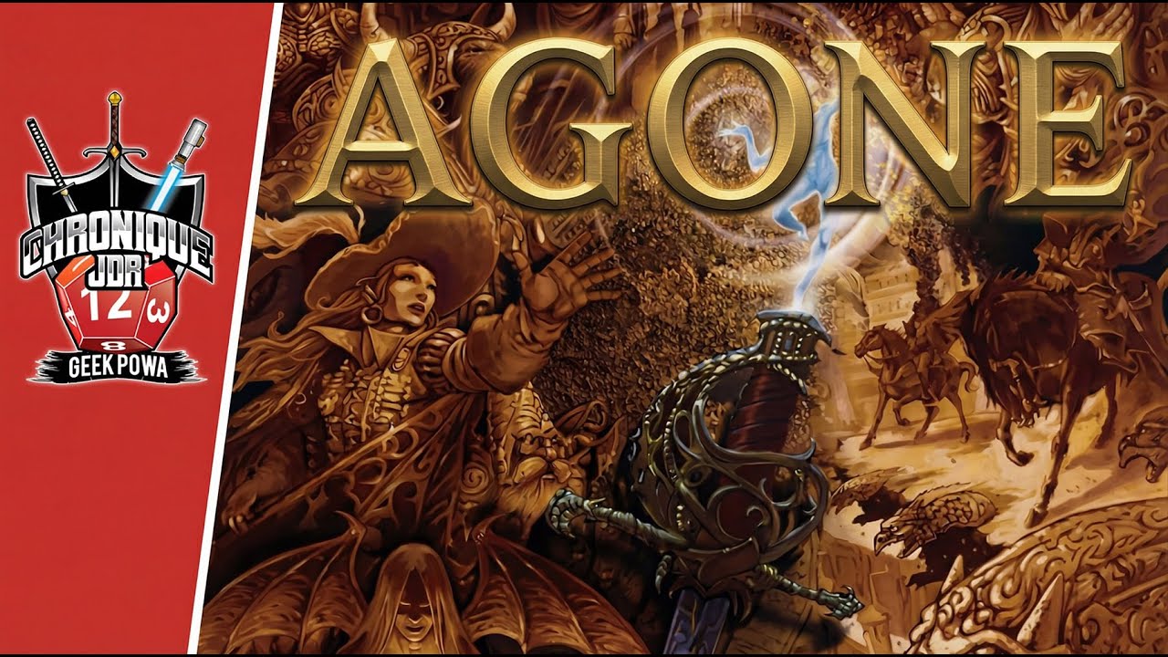 Chronique #JDR : Agone 🔮 Le Vieux JDR de Multisim (1999) toujours aussi culte ?