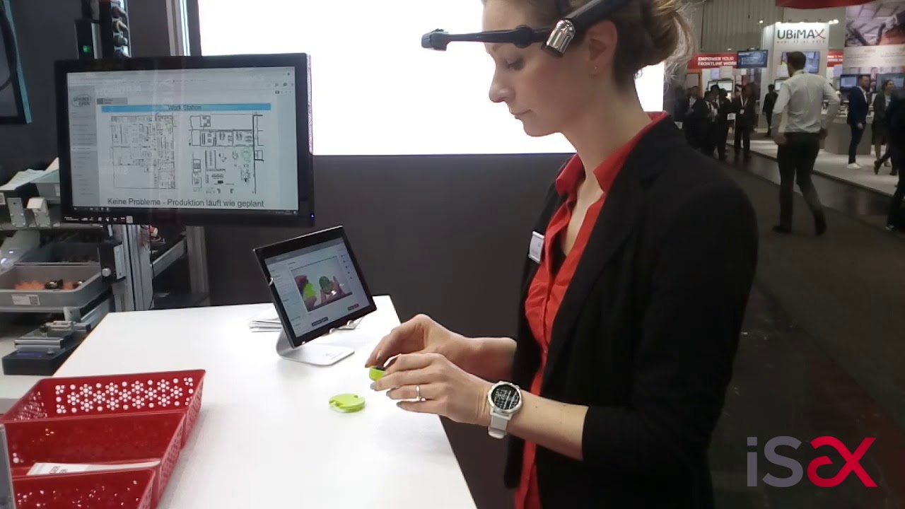 weasl - Live-Demo des Werker-Assistenzsystems der iSAX