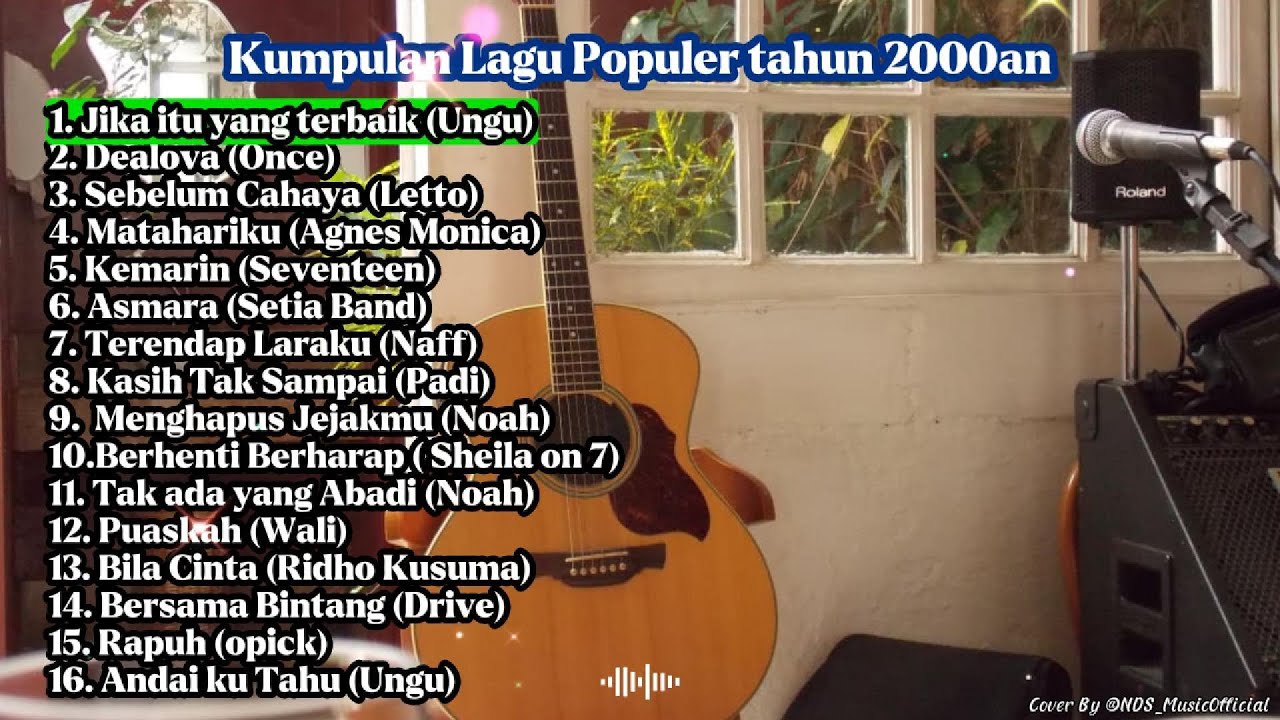 KUMPULAN COVER LAGU POPULER | COCOK UNTUK SANTAI, PENGANTAR TIDUR, KERJA & BELAJAR.