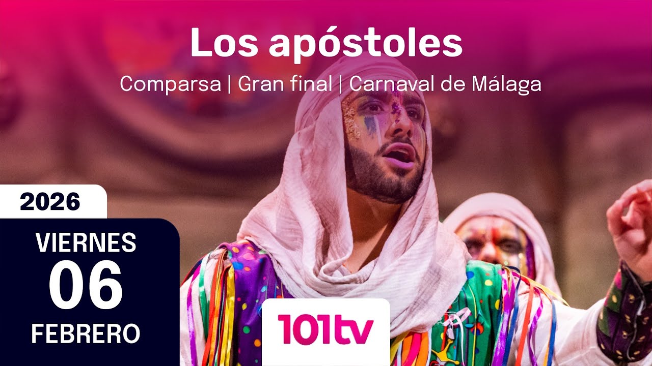 #COACMLG 🔴 Los apóstoles (Comparsa) | Gran final | Teatro Cervantes