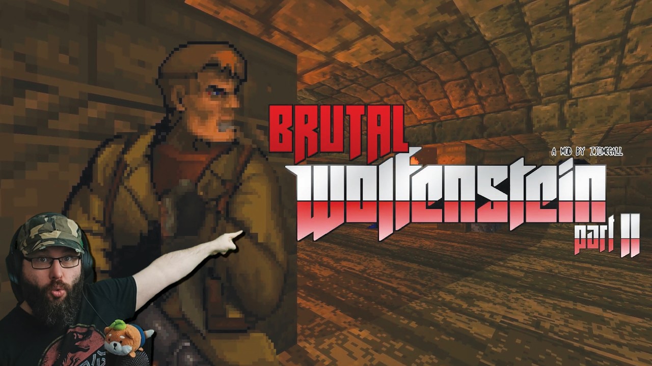 Brutal Wolfenstein Got A New Version, LETS TEST IT OUT - Doom Mod Madness LIVE
