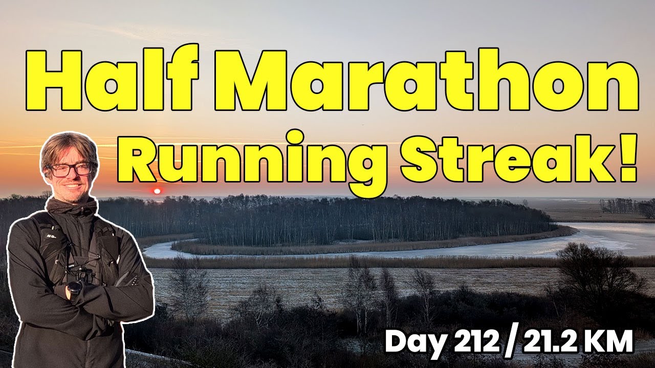 Day 212: Running more than 21.1 KM every single day!
