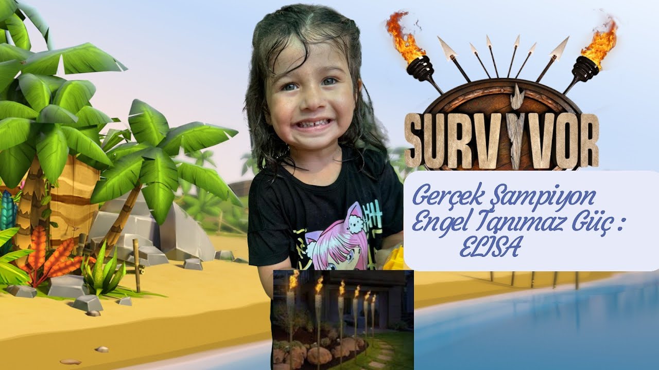 2026 Survivor'a Hazır | Geleceğin Survivor Şampiyonu Bu Kız Olabilir mi? #park #YouTubeKids