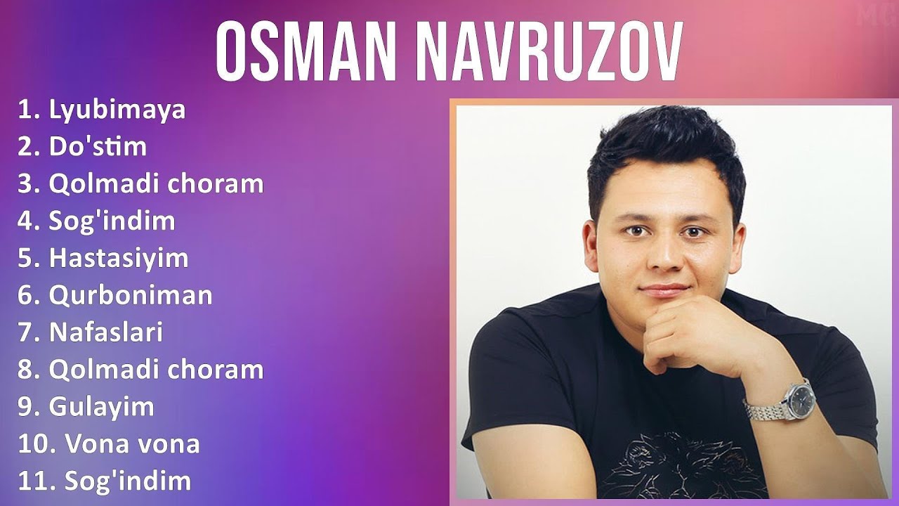 Osman Navruzov 2025 MIX Top Hits - Lyubimaya, Do'stim, Qolmadi choram, Sog'indim