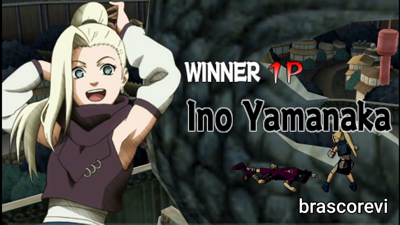 Ino Yamanaka | Free Battle | Naruto : Ultimate Ninja Heroes #12 (PSP)