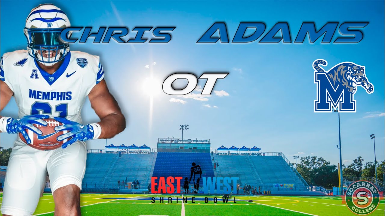 Chris Adams. LT. Memphis. NFL Draft 2026