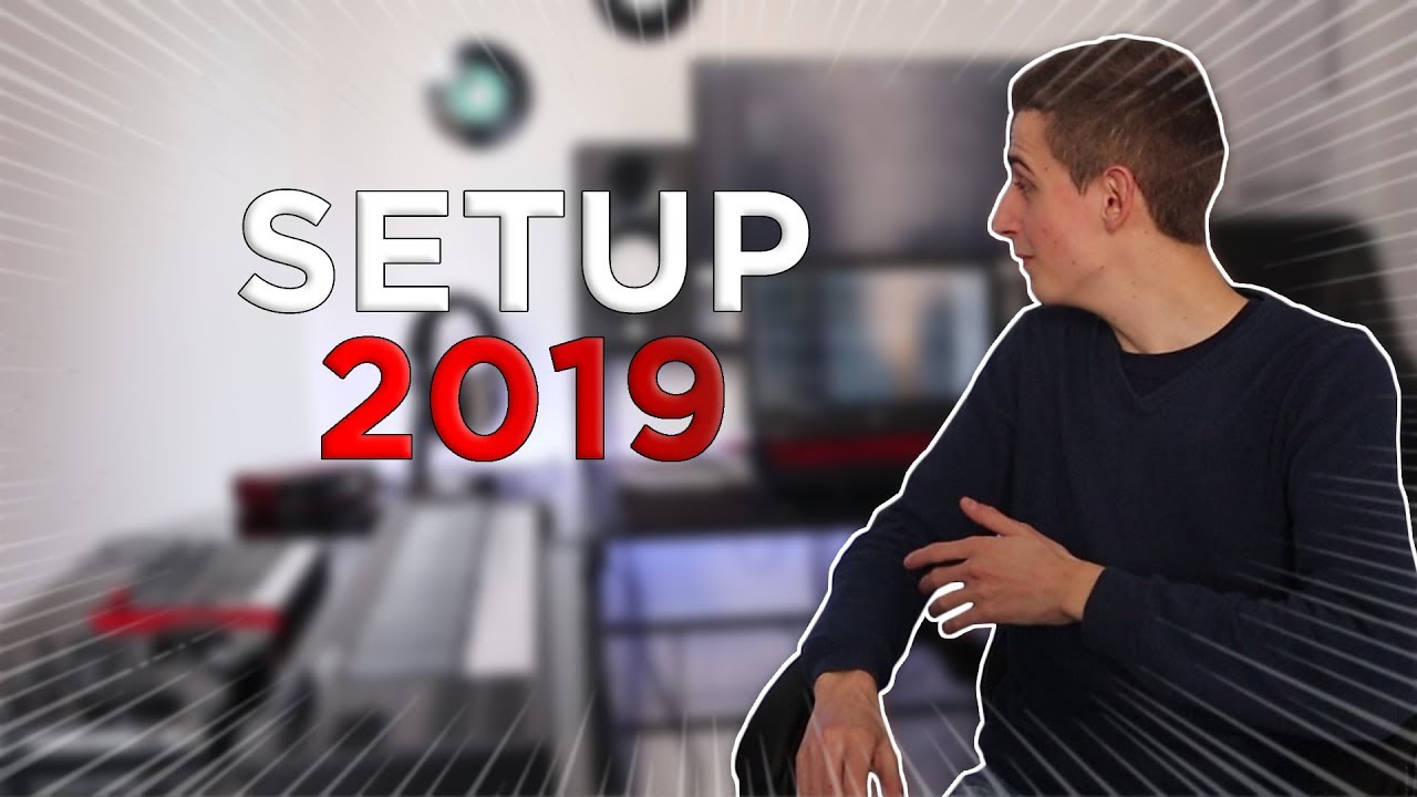 MON STUDIO DÉMÉNAGE (SETUP 2019)