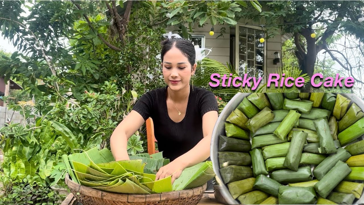 How To Make Cambodian Jackfruit Sticky Rice Cake?