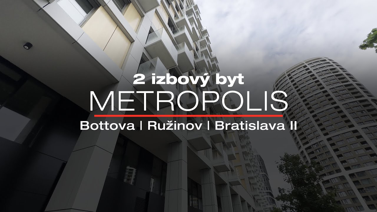 NA PREN&Aacute;JOM/FOR RENT Modern&yacute; 2i byt 51 m2, s balk&oacute;nom a parkovan&iacute;m, pivnica, METROPOLIS