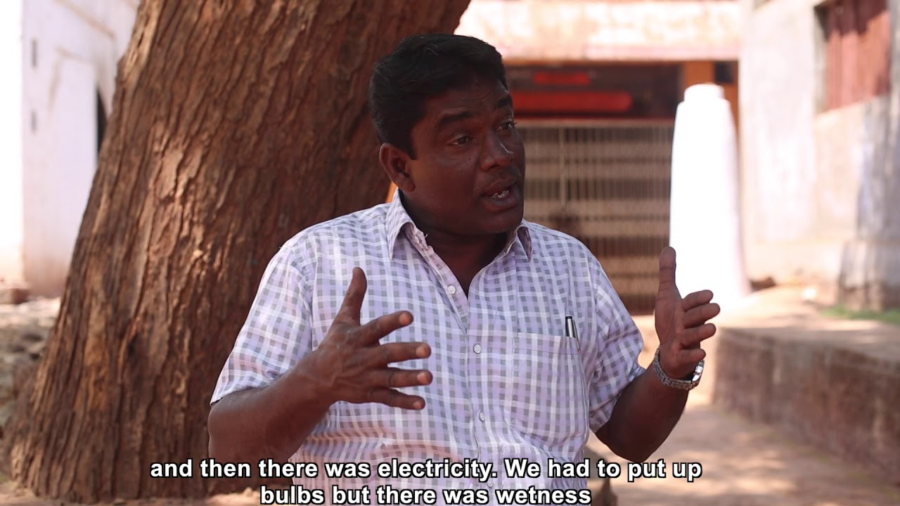 Bidar Karez Rehabilitation Project - An interaction with the team of workers