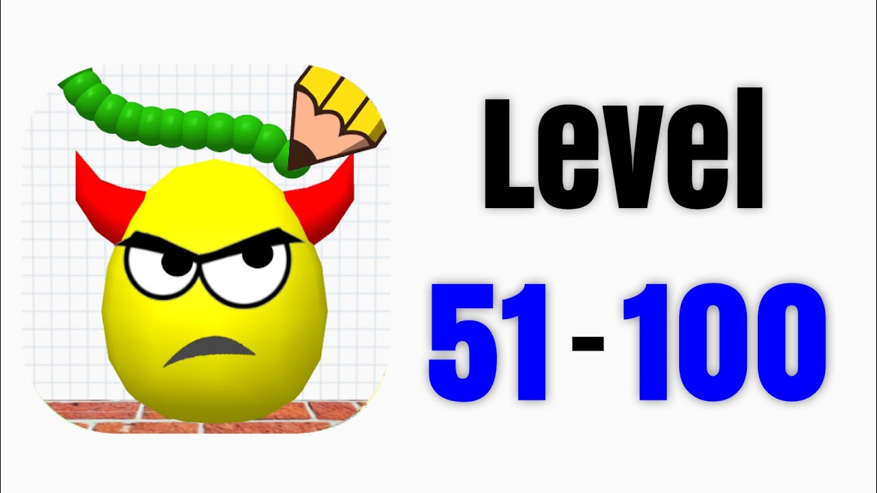 Draw To Smash: Logic puzzle level 51-100 Game play