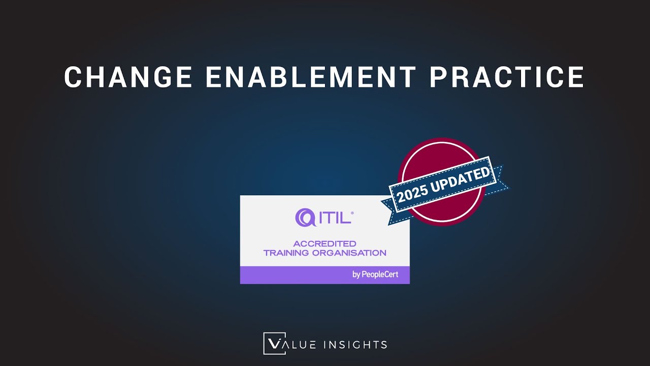 Подготовка к экзамену ITIL® 4 Foundation | Практика внедрения изменений (электронное обучение)