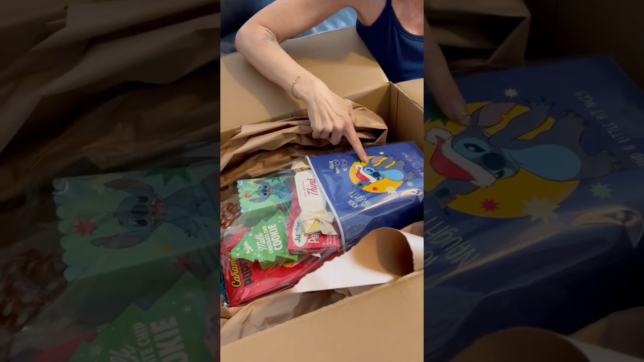 Unboxing Disney Holiday Gifts