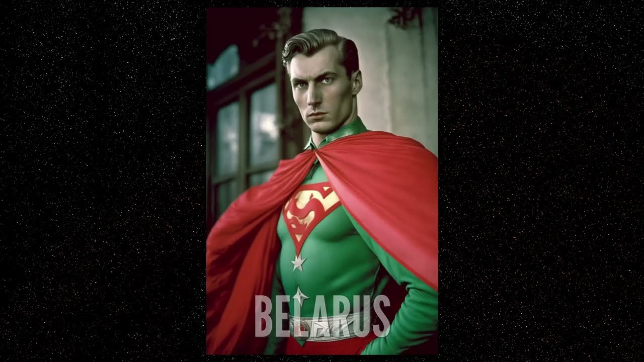 20 superman from around the world from the sixties
