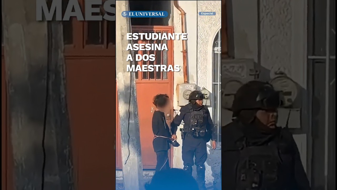 Alumno de 15 a&ntilde;os mata a dos maestras en Michoac&aacute;n #shorts