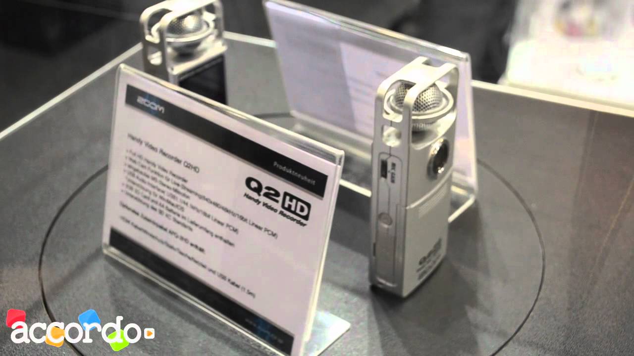 Musikmesse 2012 - Zoom Q2 HD