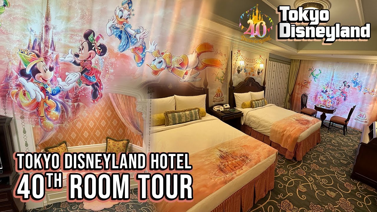 Special 40th Anniversary Disney Hotel Room! - Tokyo Disneyland Hotel